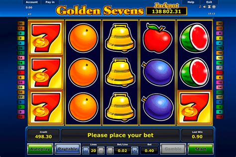 ᐈ Игровой Автомат Golden Sevens  Играть Онлайн Бесплатно Greentube™